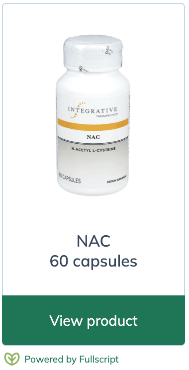 NAC (N-Acetyl Cysteine) supplement